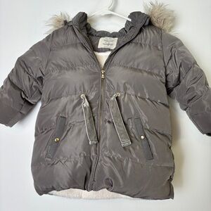 Zara Babygirl Down Puffer Jacket